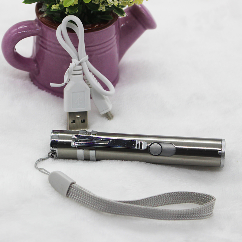 USB Прямая зарядка, лазерная забавная ручка для кошек, игрушка для кошек, товары для домашних животных