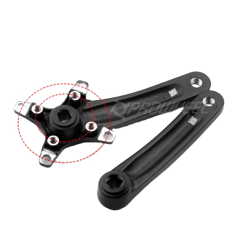 Manufacturing Square Tape Single Speed Crank Set Bike Front Power Crank Set Square