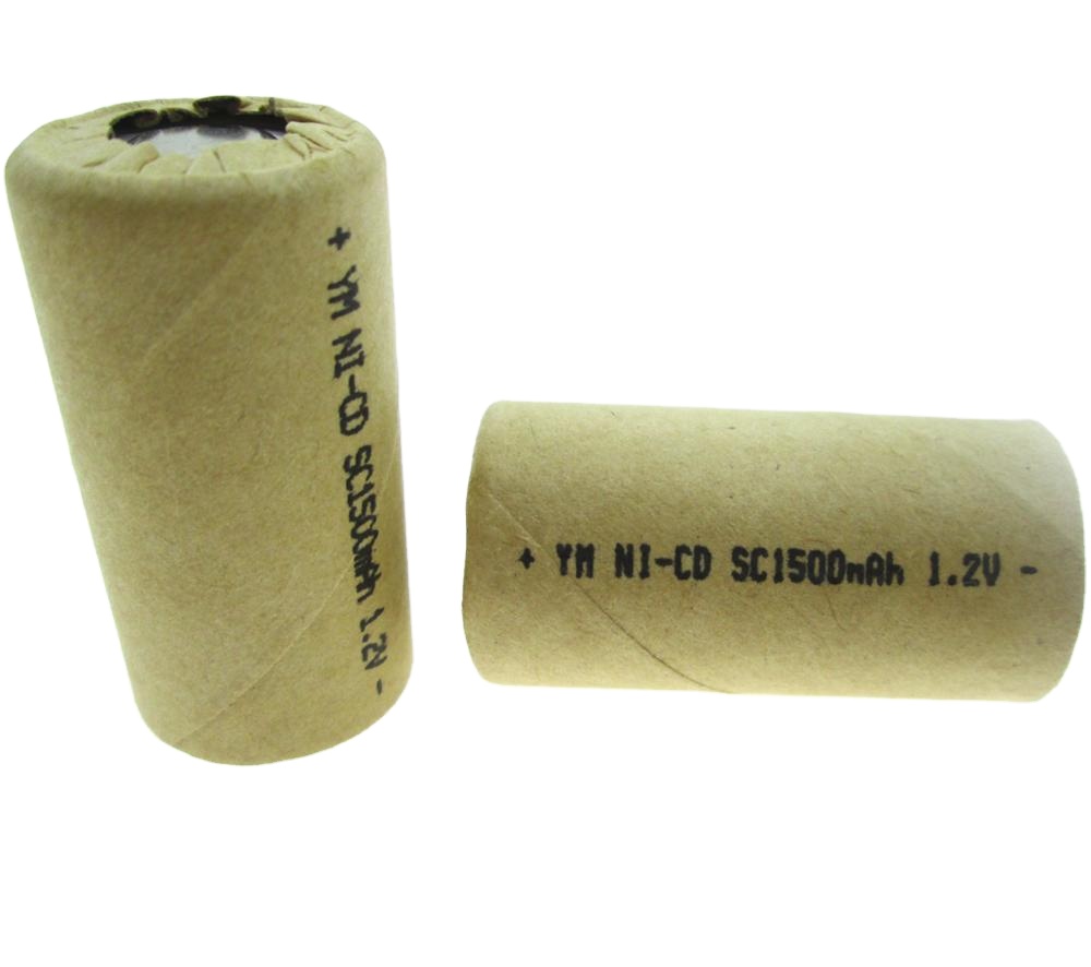 Новый NI-CD-гидридных и никель-кадмиевых типов аккумуляторов SC1500mAh 1,2 V 1500 мА/ч, NI-CD батарея SC1500mAh1.2V аккумуляторная батарея