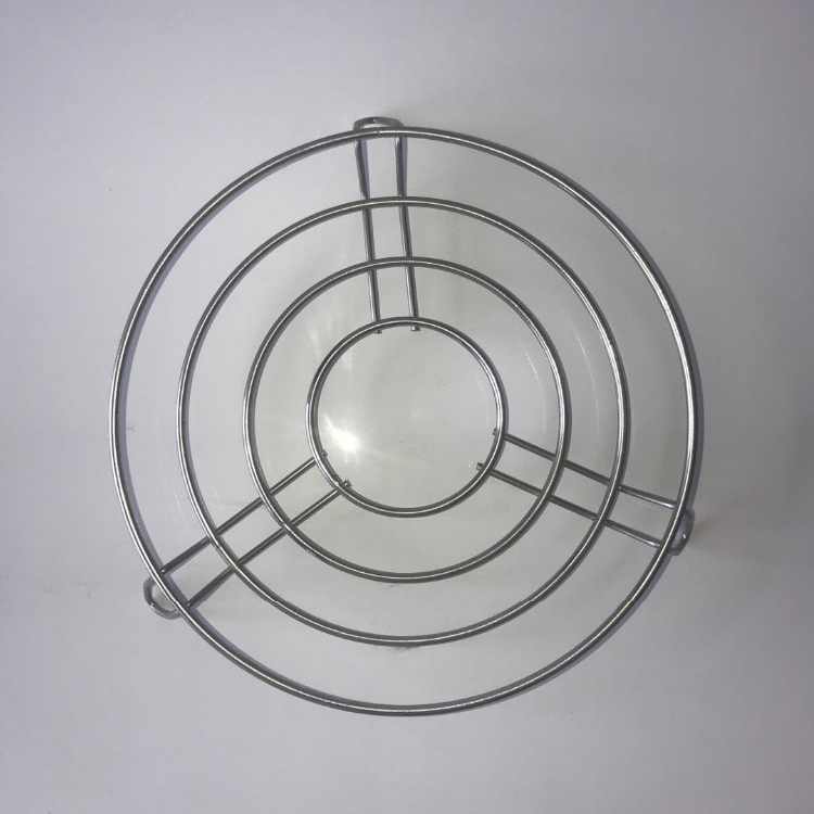 Easy cleaning electroplating microwave oven rack Circle Wire barbecue grill