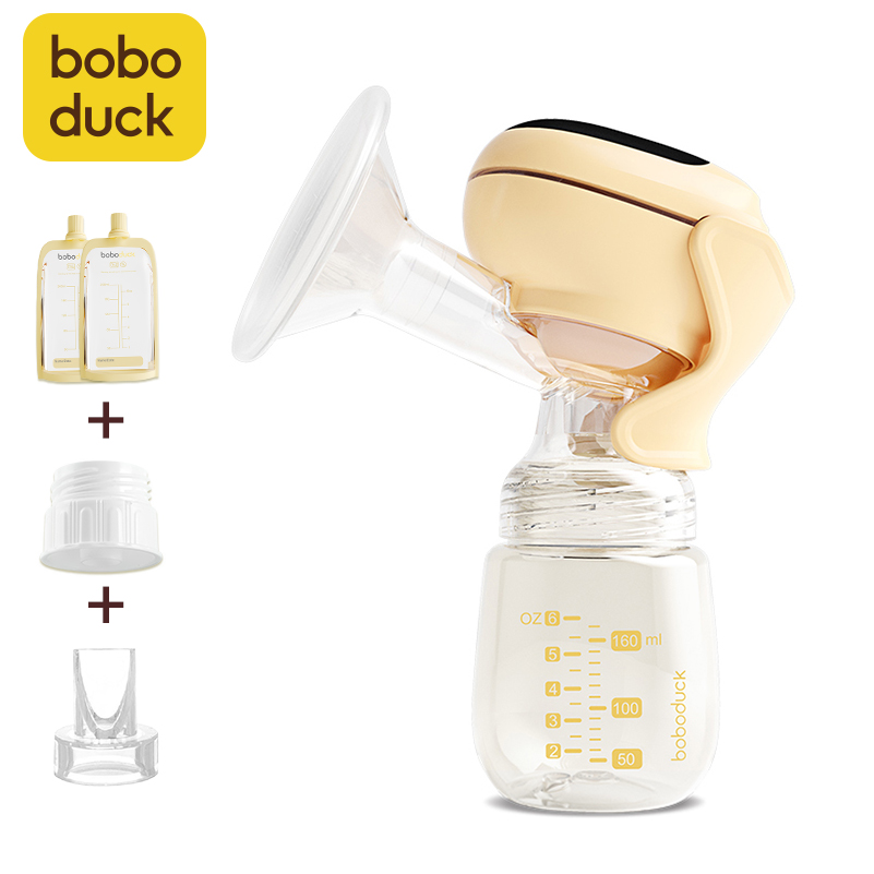 Лидер продаж, портативный Электрический молокоотсос Boboduck