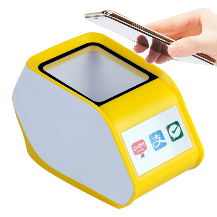 Factory 1d 2d Qr Code Tablet Pc Wireless Stand Pos Wifi desktop Supermarket Barcode Scanner
