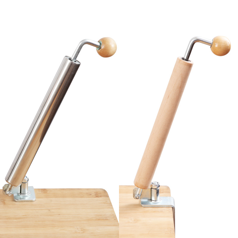 Французский WoodenRoll Pin для помадки, пирожной коры, печенья, кондитерских изделий, теста Конический дизайн и гладкая конструкция
