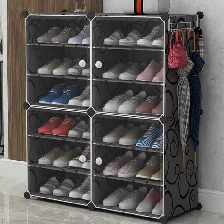 plastic shoe rack