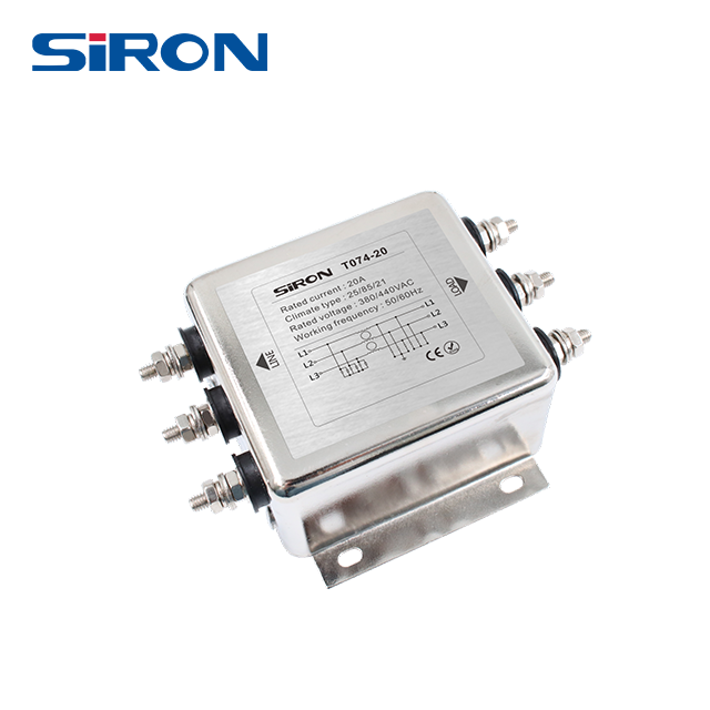 T074-20 Three-phase AC, easy to install, universal three-phase three-wire filter