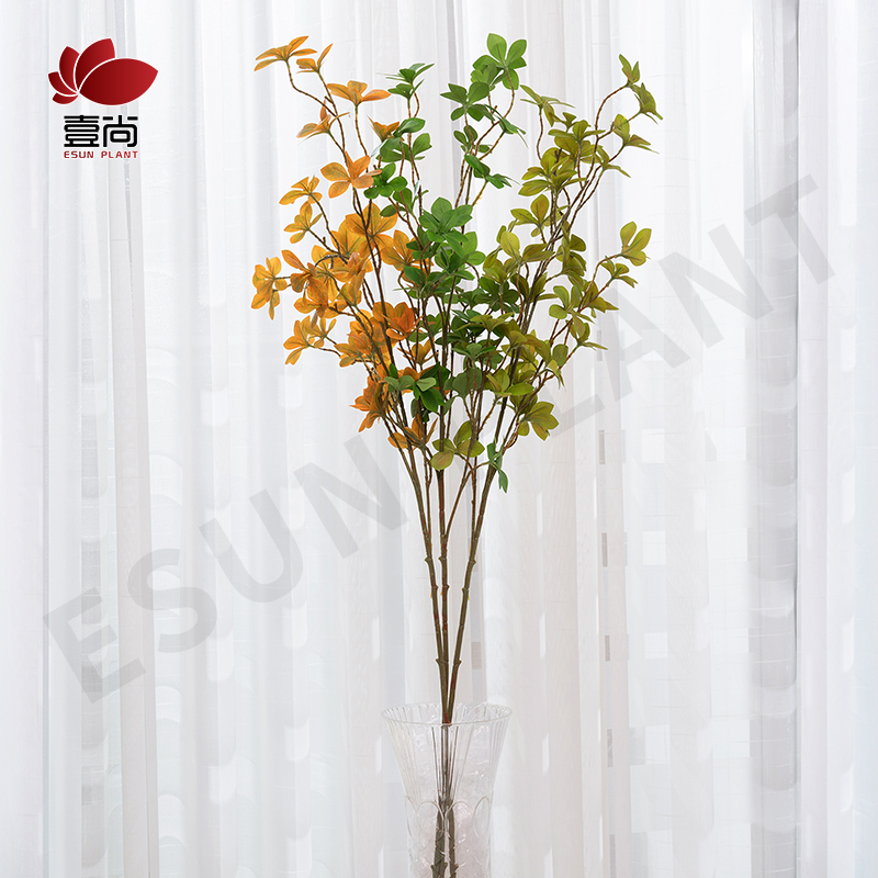 LE0084 Artificial Leaves Wedding Decoration Artificial Flowers with Leaves Home Hotel Decor