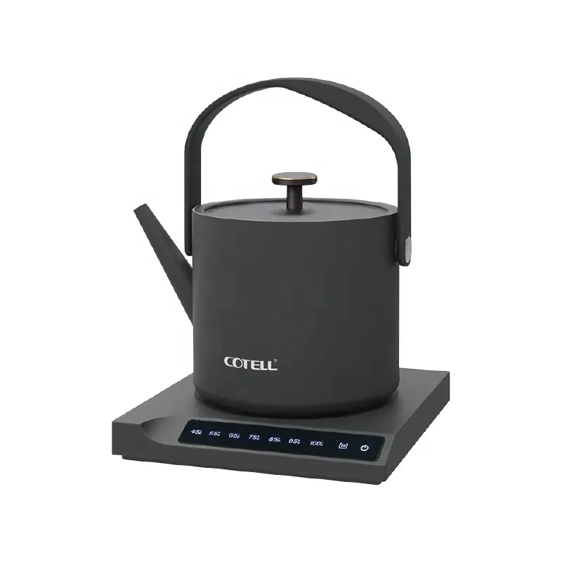 Cotell 0.6L портативный электронный чайник из нержавеющей стали, беспроводной мини-чайник для чая, электрический