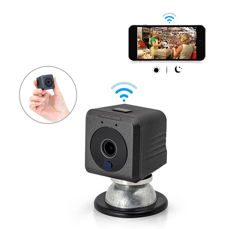 720P Портативная Мини WIFI ip-камера Магнитная база ночного видения сигнализация безопасности CCTV камера
