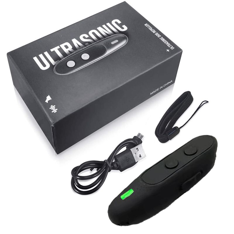 Factory Wholesale Customizable Logo 3 In 1 Handheld Ultrasonic Pet Dog Training Anti-Bark Device LED Mosquito Repellent