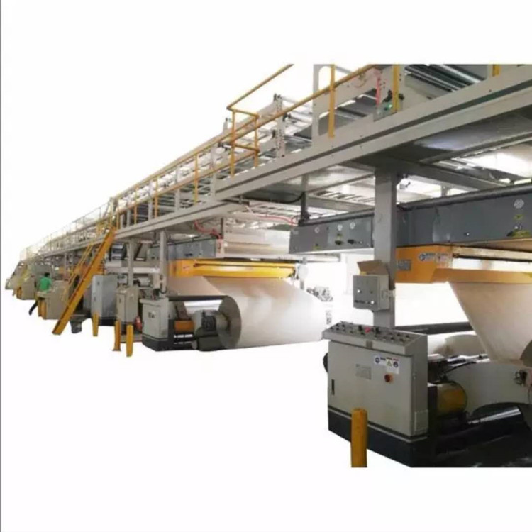 3 Layer corrugated cardboard production line carton corrugated box making machine price