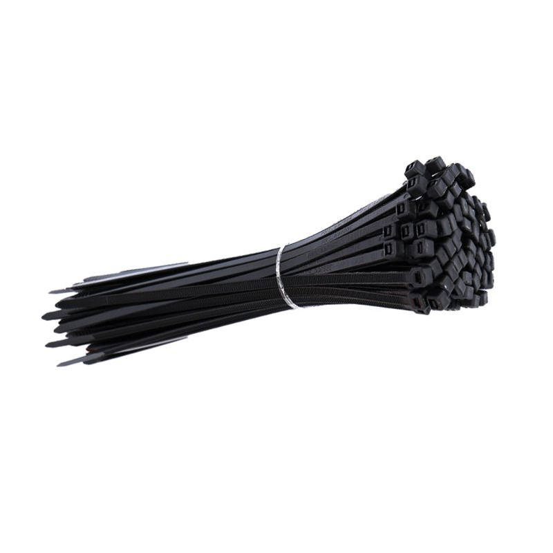 Automatic tension 7.6x400mm heavy duty nylon cable ties wraps zip ties