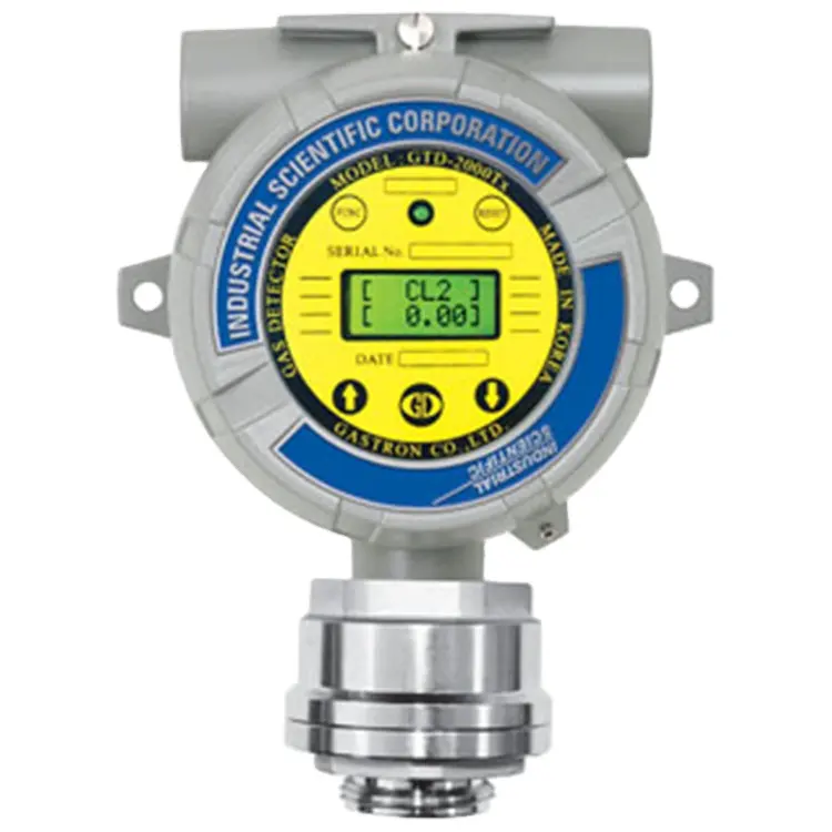 Fixed Gas Monitoring Sensors Oxygen and Toxic Gas Detectors