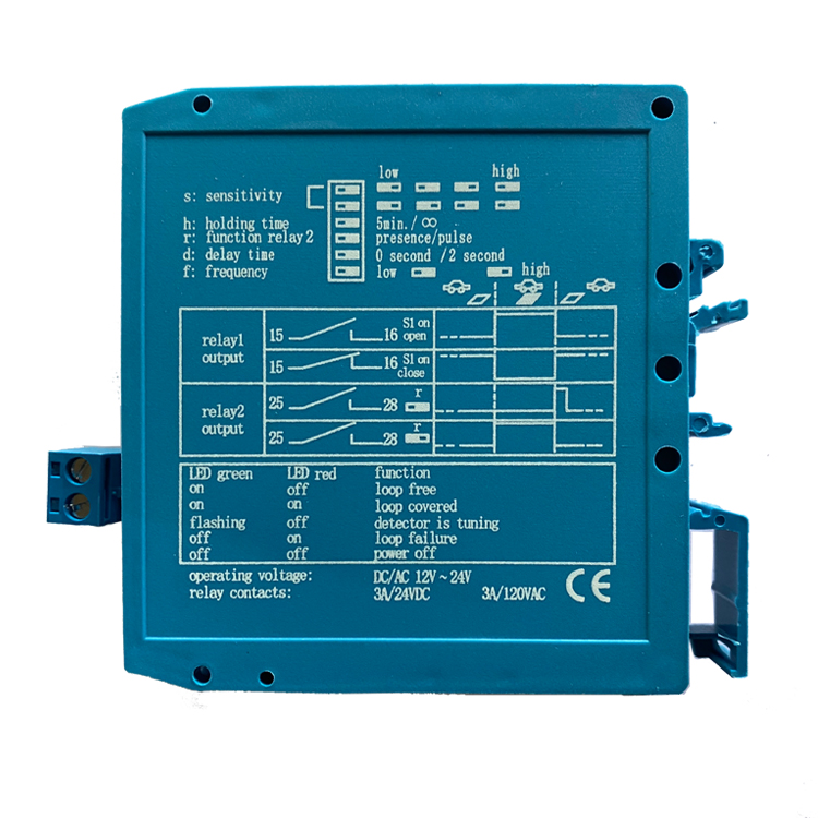 Voltage12V до 24V M1H синий Одноконтурный детектор