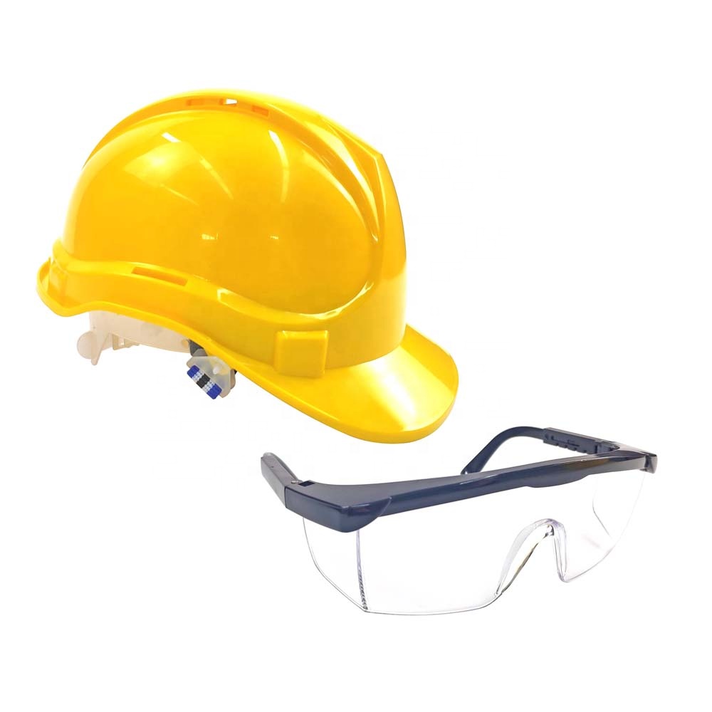 Polymer glass steel helmet type hand tools safety helmet