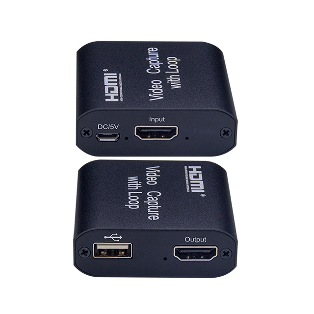 4K 1080p audio media video live game tv HD USB video capture with HDMI Loop out