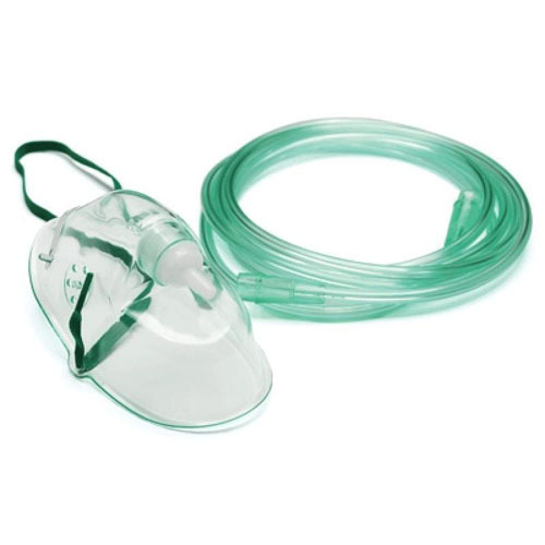 High Quality Single Use Disposable Oxygen Mask Medical Mask Oxygen Face Mask for Adult with Tubing