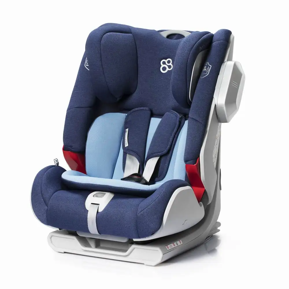 SIEGE AUTO R501B BLUE GROUP I+II+III WITH ISOFIX&TOP TETHER BEST GIFT FOR KIDS