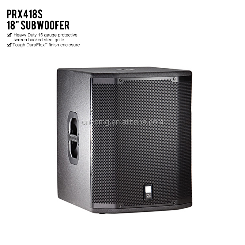 Сабвуфер PRX418S 18 дюймов, 600 Вт, звуковая система для улицы, Профессиональный сабвуфер dj PRX 418, 18-дюймовый сабвуфер