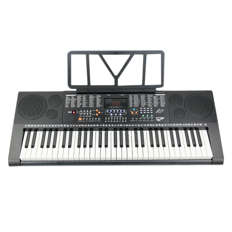 Oem support 823 61 keys Electric Piano with USB MP3 player and teaching mode and sustain interface