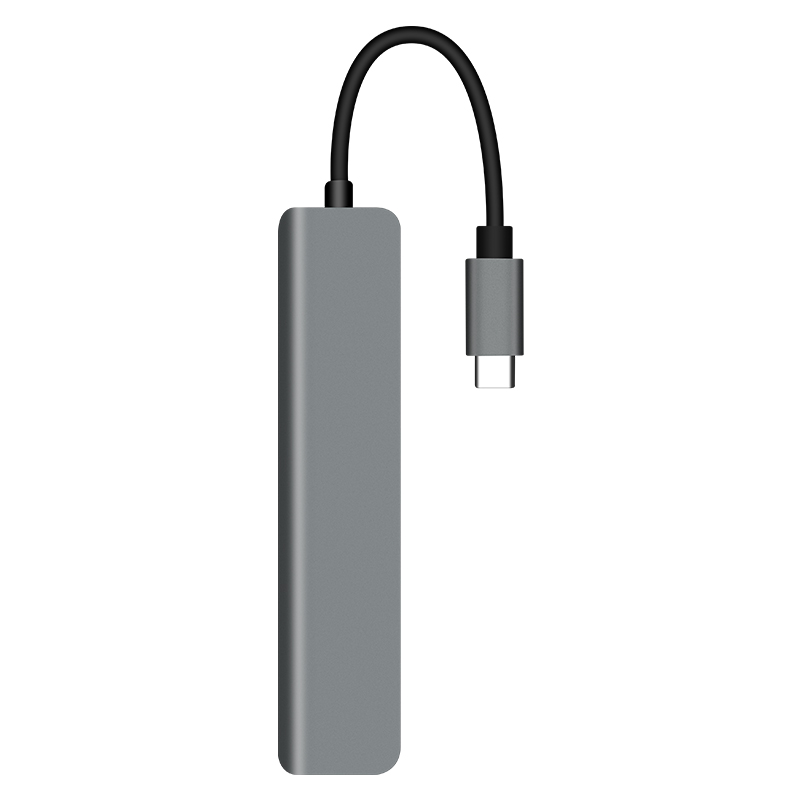 HB701 USB C концентратор 7 в 1 4 к HDMI 3 * USB3.0 TF SD Card Reader 1PD зарядное устройство для Macbook и Тип C устройств