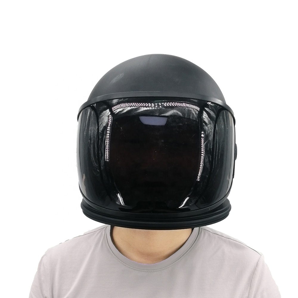 Space Suit Costume Astronaut Helmet Cosplay Toy for Youth Junior Astronaut Costume Plastic Helmet PVC Halloween Party Props