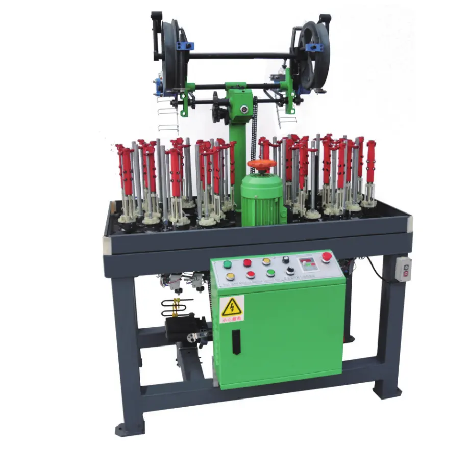 high quality flat belt / wire / rope / cable braided rope making machines
