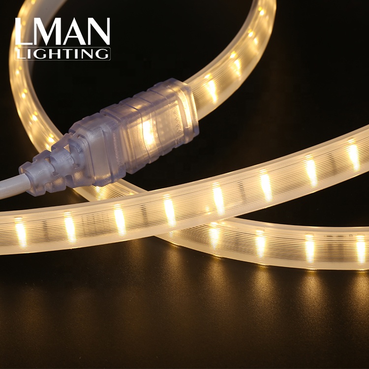Уличная Водонепроницаемая светодиодная лента IP65 SMD 2835 120 светодиодов/м AC 110V 220V