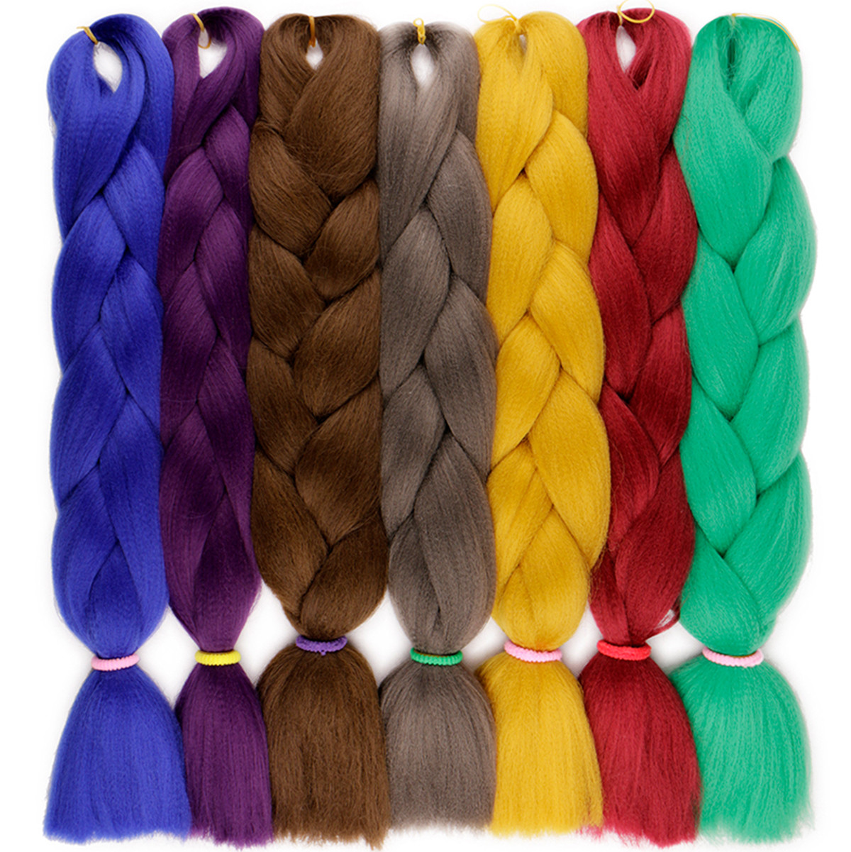 SmartBraid горячая вода установка джамбо волосы предварительно растягивается оплетка волос Омбре джамбо коса синтетические волосы