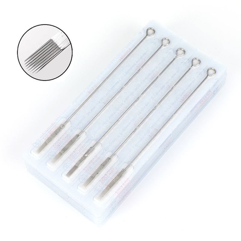 Customized Disposable Sterile Tattoo Needles 0.35mm RL RS M1 RM Tattoo Needle For Tattoo Equipment