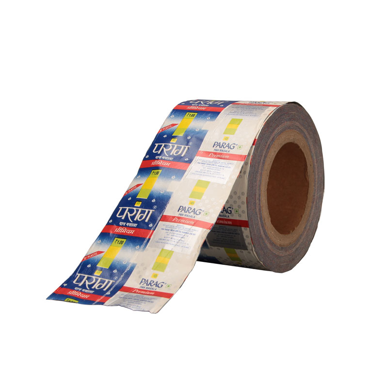 Laminated plastic aluminum foil roll film packaging for body oil shampoo
