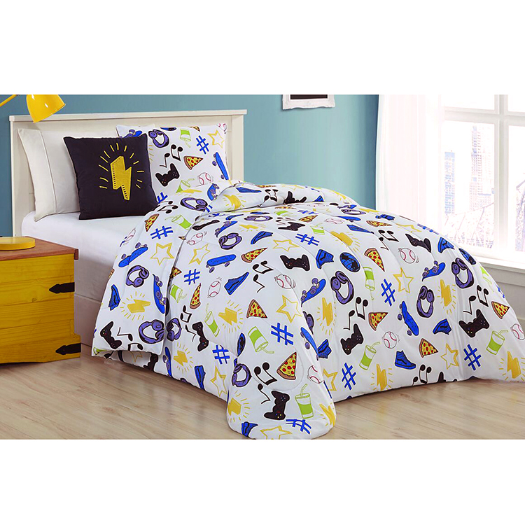 Детский комплект постельного белья Ataya twin size из 100% полиэстера