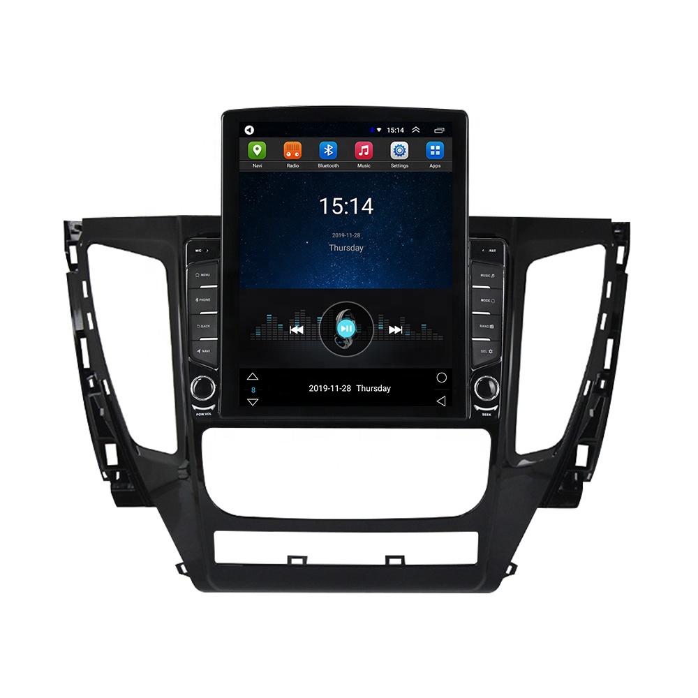 Tesla вертикальный Android IPS + 2.5D + DSP 4G LTE автомобильный радиоплеер для Mitsubishi Triton Pajero 2016-2018 без dvd с 2 + 32G/1 + 16G GPS