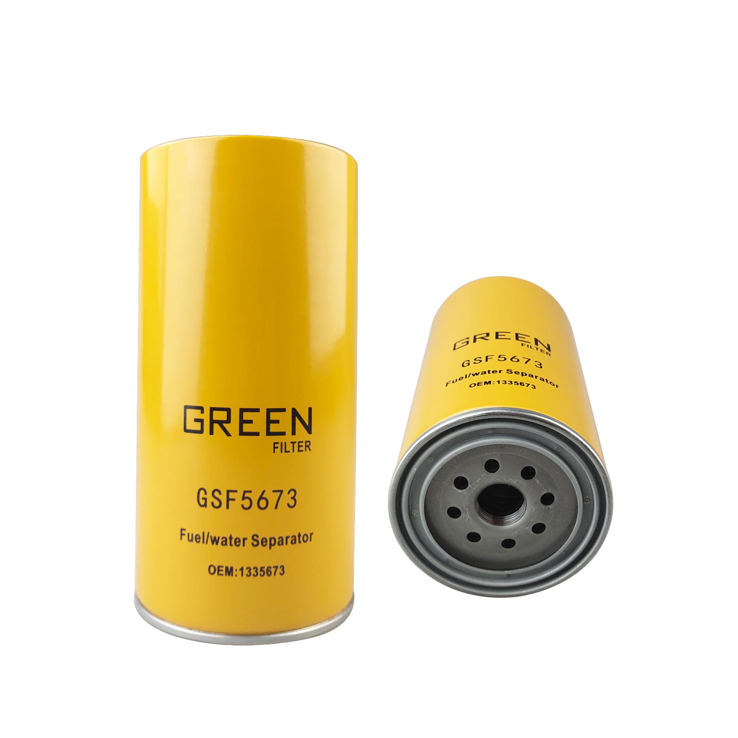 GreenFilter-топливный сепаратор воды, дизельный двигатель, детали, используемые для CAT 133-5673 1335673 FS19934 33780 FS1959 P551858 BF1395-O