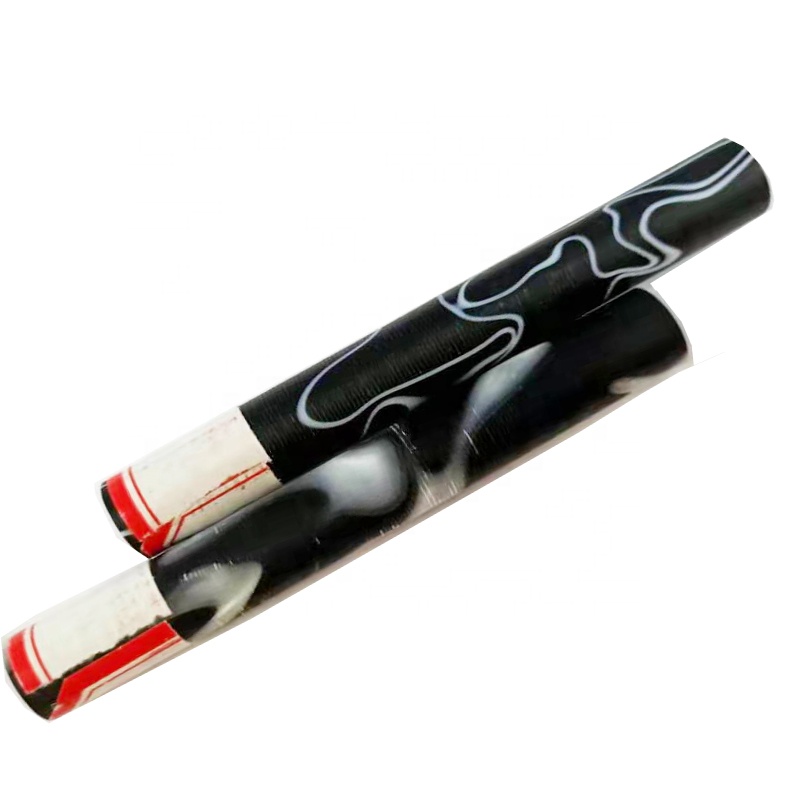 Pmma Marble Acrylic Rod Threaded Black Acrylic Rod Plastic Rods
