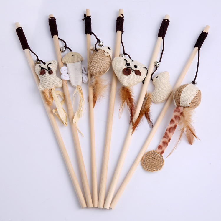 2021 New Design Amazon cats toy assortment cat toys cute stick