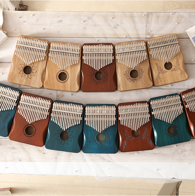 Factory direct sales a variety of styles all solid wood kalimba