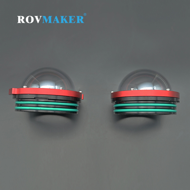 Rovmaker 10Mpa оптическая купольная крышка ПК для подводной купольной линзы ROV