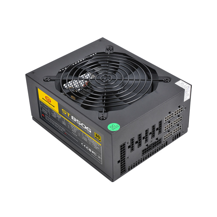 Полностью модульный блок питания ATX PSU 750W игровой блок питания 80 PLUS GOLD бренд Горячая продажа I/O переключение APFC OEM для настольного компьютера чехол