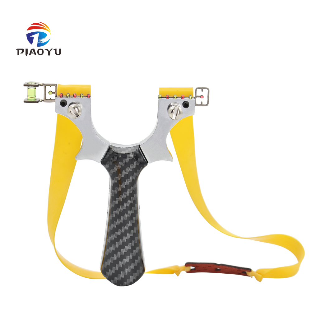 PIAO YU New Black Shooting Slingshot Pattern Hunting Shooting Professional Outdoor Shooting Activities