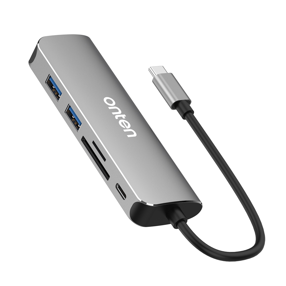 USB-концентратор 6 в 1, usb-адаптер типа C с портом 4K HD, лучший разветвитель Poweer для ПК, ТВ, xbox