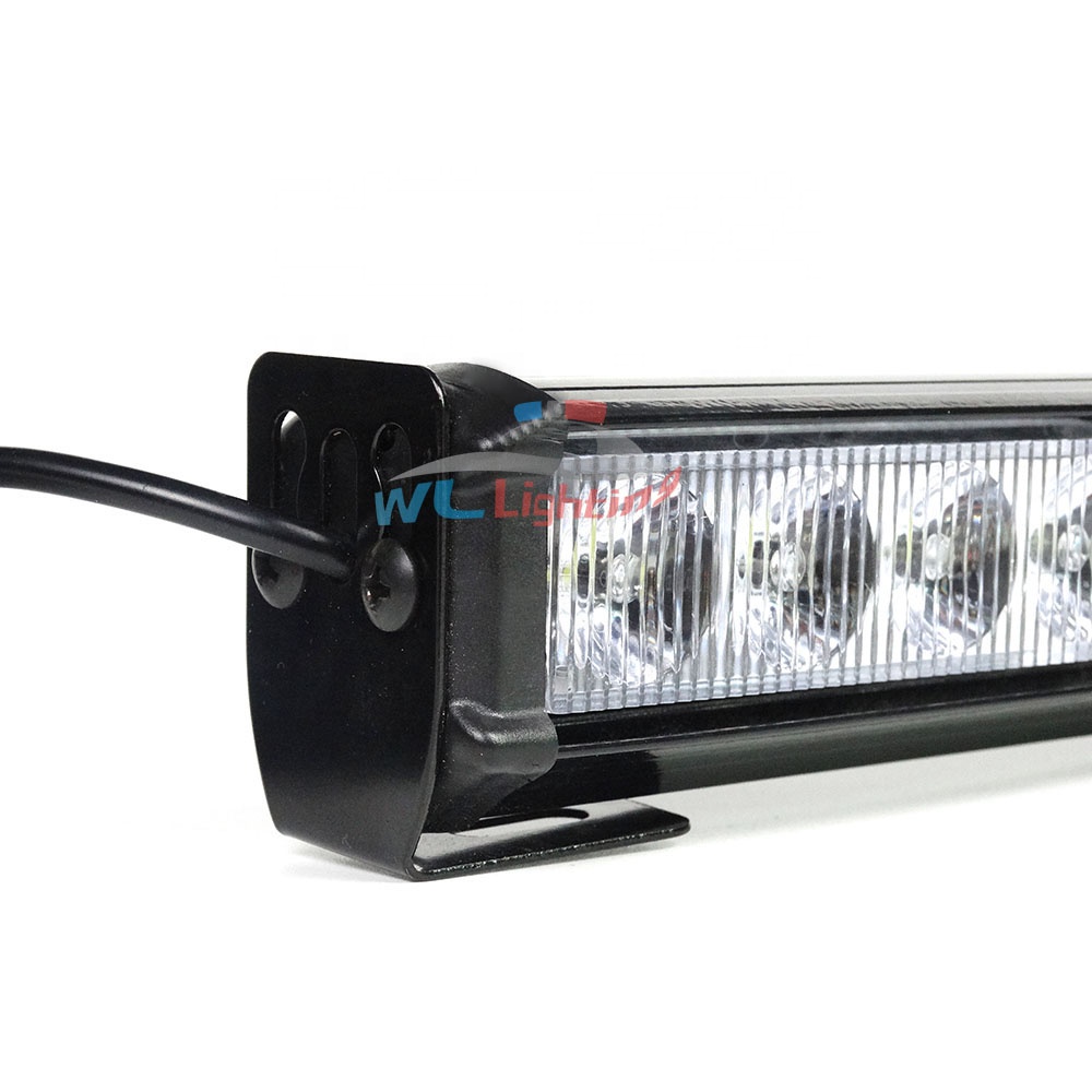 9 "8 Вт DC12-24V мульти-функциональный светодиодный стробоскоп проблесковый маячок направления движения свет бар