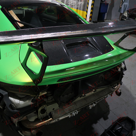 2012-2018 Z-ART 911 GT2 RS заднее крыло из углеродного волокна для 911 капота двигателя из углеродного волокна для 991 крыльев колоды из углеродного волокна
