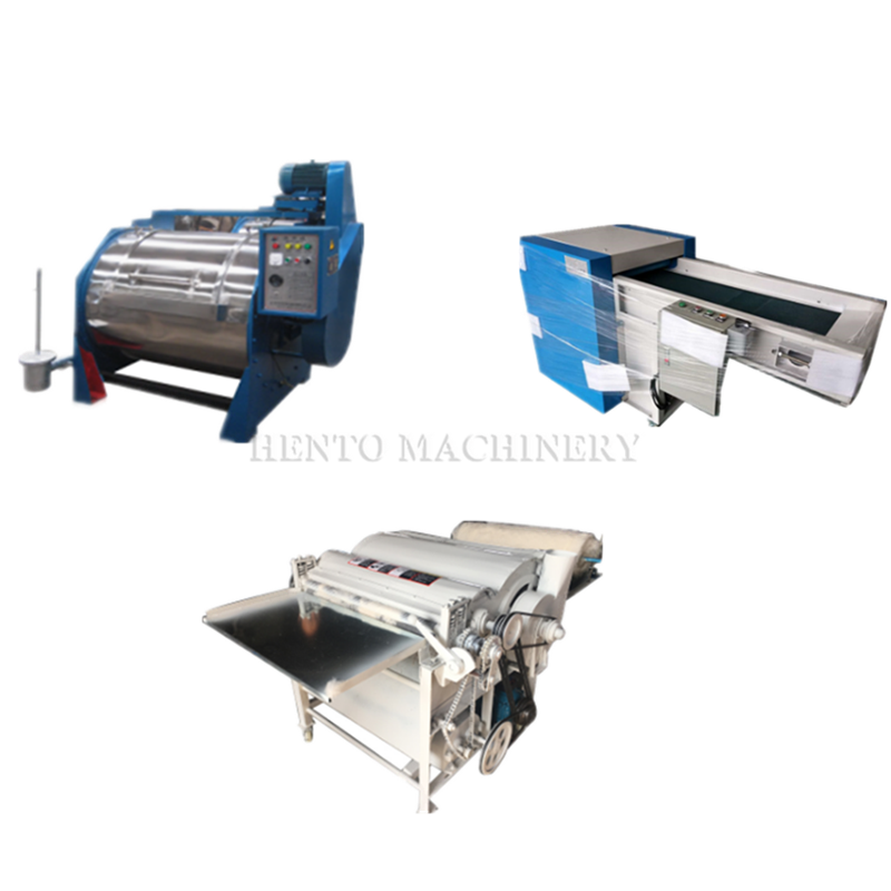 Wool Washing Drying And Carding Equipment For Sale