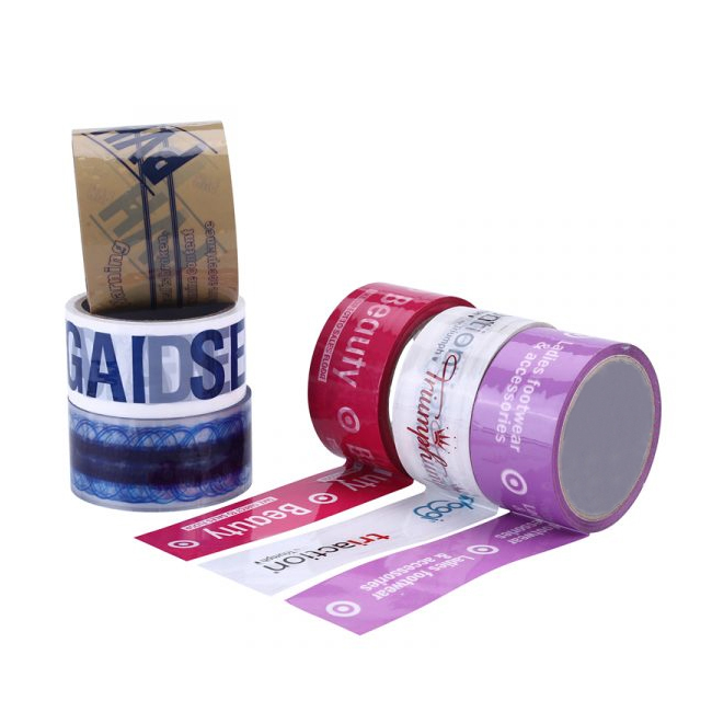free sample custom logo shipping tape printed box sealing tape bopp adhesive tape for box packaging