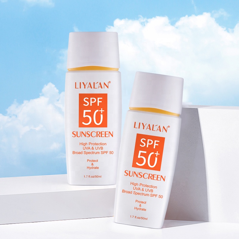 LIYALAN OEM SPF 50 + Натуральная Органическая Солнцезащитная основа, увлажняющий солнцезащитный крем для всей кожи тонированный солнцезащитный крем uva/uvb