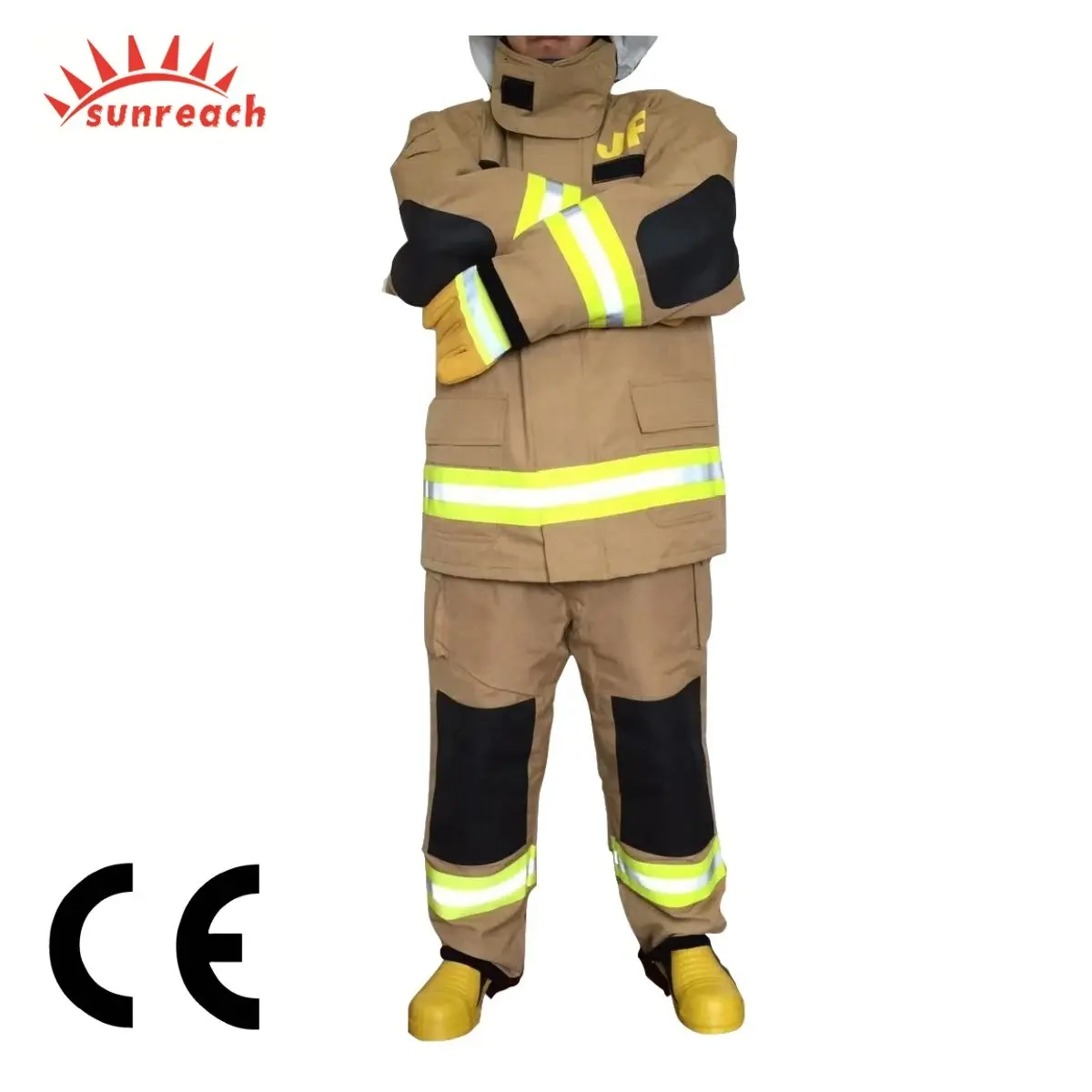 CE Certified EN469 Firefighter Jacket Turnout Gear