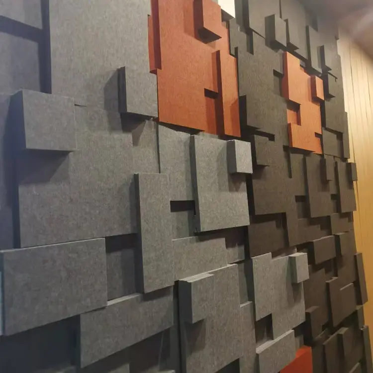 Home Theater Studio Sound Proof Wall Panels Acoustic Fireproof Anti Acoustic Panels