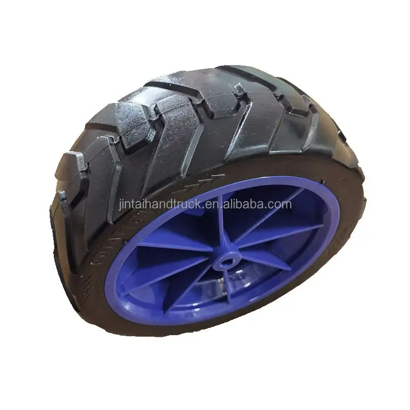 10" Solid flat free Wheels for Beach Cart 10in PU foam tires