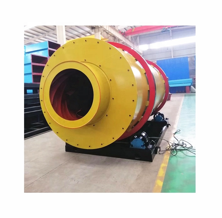 High Efficiency Three Cylinder Rotary Biomass Wood Dryer Sawdust Wood Chips Rotary Dryer