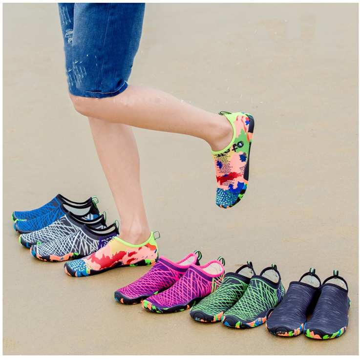 Unisex Sport Black Sport Water Skin Beach Aqua Shoes